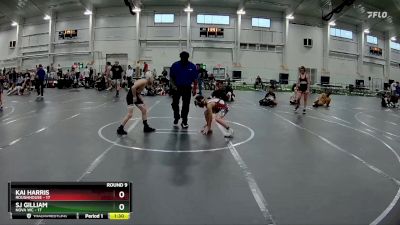 72 lbs Round 9 (10 Team) - SJ Gilliam, NOVA WC vs Kai Harris, ROUGHHOUSE