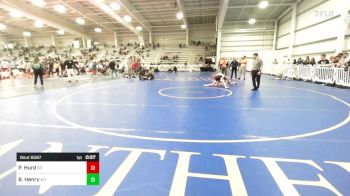 106 lbs Consi Of 16 #1 - Pierce Hurd, SD vs Breckin Henry, WY