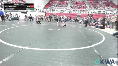100-105 lbs Rr Rnd 2 - Stetson Cook, Harrah Little League Wrestling vs Jaxson Jett, Division Bell Wrestling