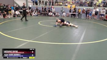 165 lbs Semifinal - Anthony Payne, Soldotna Whalers Wrestling Club vs Alex Marx-Beirely, Juneau Youth Wrestling Club Inc.