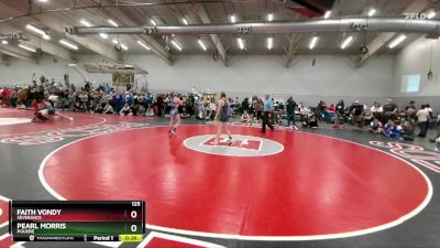 125 lbs Cons. Round 6 - Pearl Morris, Poudre vs Faith Vondy, Severance