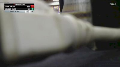 70 lbs Champ. Round 1 - Tyjae Ehlke, Mighty Warriors Wrestling Acad vs Xander Hiatt, Mid-South Wrestling Academy