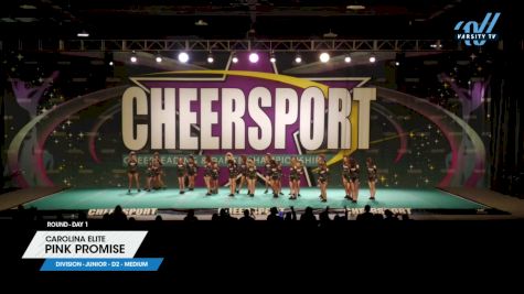 Carolina Elite - Pink Promise [2024 L1 Junior - D2 - Medium Day 1] 2024 CHEERSPORT National All Star Cheerleading Championship