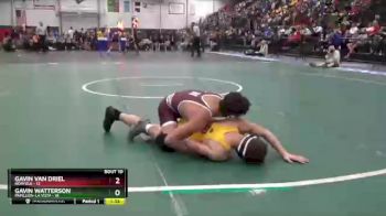 132 lbs Finals (8 Team) - Gavin Van Driel, Norfolk vs Gavin Watterson, Papillion-La Vista