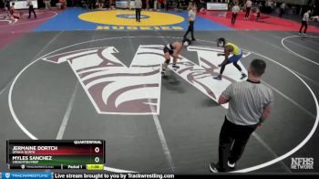 Quarterfinal - Myles Sanchez, Creighton Prep vs Jermaine Dortch, Omaha North