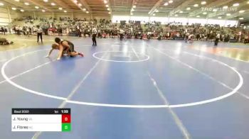 220 lbs Round Of 32 - Jason Young, VA vs Jose Flores, NC