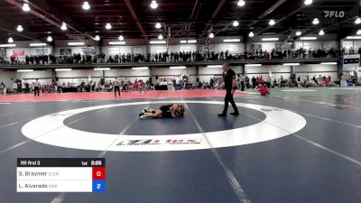 116-BLUE lbs Rr Rnd 3 - Sue Braymer, Glens Falls vs Lana Alvarado, Warwick Valley HS