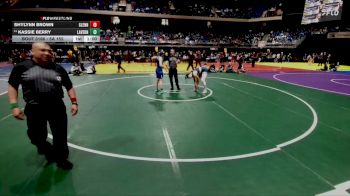5A 152 lbs Cons. Round 1 - Kassie Berry, La Vernia vs Shylynn Brown, Leander Glenn