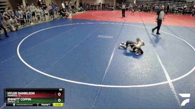 50 lbs Semis (4 Team) - Emmett Coffin, Sartell vs Hyler Danielson, Minneota