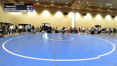 120 lbs Cons. Round 4 - Tristin Cruz, Pennsylvania vs Brady Rohaly, Pennsylvania
