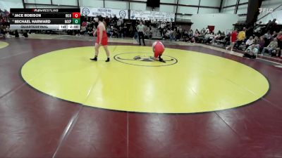 215 lbs Quarterfinal - Jace Robison, Richfield vs Michael Harward, North Sanpete