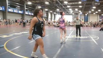 138 lbs Rr Rnd 2 - Halley House, Cheyenne Ladies Wrestling Club vs AJ Pierce, 5forty Lady Brawlers II