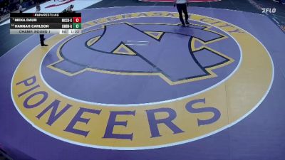 Champ. Round 1 - Meka Daub, McCook Girls vs Hannah Carlson, Omaha Bryan Girls