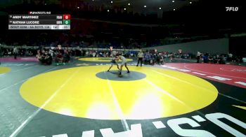 6A Boys 138 lbs Cons. Round 2 - Nathan Lucore, Grants Pass Boys vs Andy Martinez, Franklin Boys