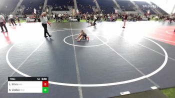 73 lbs Quarterfinal - Levi Silva, 4mg vs Santi Valdez, Reign WC