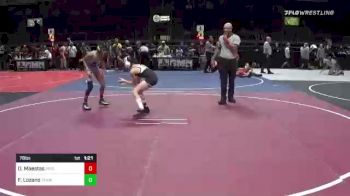 78 lbs Rr Rnd 4 - Destin Maestas, Pride WC vs Franky Lozano, Team Texas