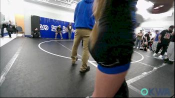 96 lbs Rr Rnd 3 - Gannon Lynn, Lexington Wrestling Club vs Taytum Welchel, Harrah Little League Wrestling