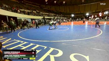 115 lbs Quarterfinal - Aaron McDonald, Great Bridge Wrestling vs John Dos Passos Ramos, New Kent Youth Wrestling