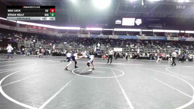 138 lbs 5th Place - Mac Leck, PSF Wr Ac vs Ethan Kelly, Hooligans Wr Ac