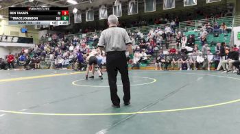 157 lbs Champ. Round 1 - Ben Takats, Perrysburg vs Trace Johnson, Eastwood I High School