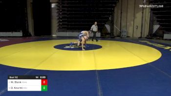 133 lbs Prelims - Mason Blank, Penn State - Mont Alto vs Demetri Koures, Washington State University