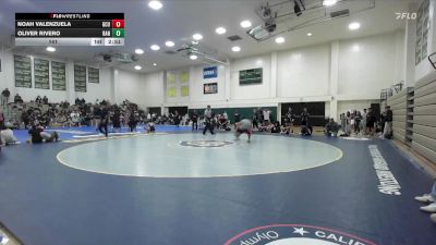 141 lbs Finals (2 Team) - Noah Valenzuela, Grand Canyon University Club vs Oliver Rivero, Bandit