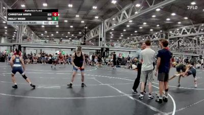 138 lbs Round 2 (4 Team) - Aidan Lee, Savage WA White vs John Munley, Mat Assassins Red