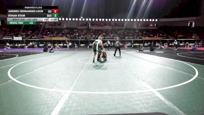 157 lbs Consi Of 32 #2 - Andres Hernandez-Leon, Colorado State vs Ethan Staib, Sacramento State