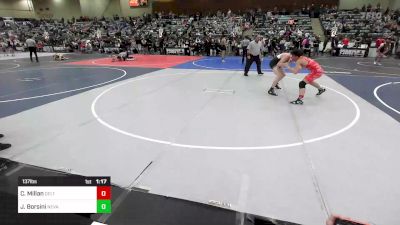 137 lbs Round Of 16 - Cole Millan, Delta Wrestling Club vs Jaden Borsini, Nevada Elite