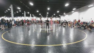 190 lbs Rr Rnd 4 - Kyleigh Kershner, Razor PinkWave - GK12E vs Kenzie Barrett, Black Mambas - GK12E