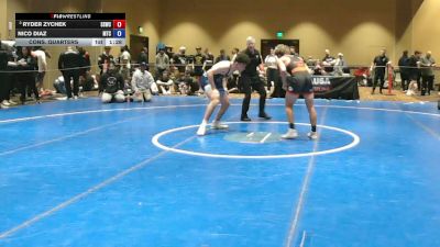 150 lbs Cons. Quarters - Ryder Zychek, SSWC vs Nico Diaz, M2 Training Center