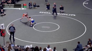 1st Place Match - Conner Giedd, Canton vs Gage Reichert, Parkston