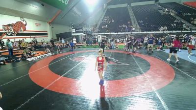 70 lbs Quarters - Tilly Kunze, Oregon vs Kendley Day, Utah