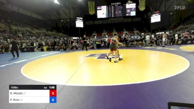 113 lbs Rnd Of 16 - Samuel Moody, UT vs Paul Ruiz, CA