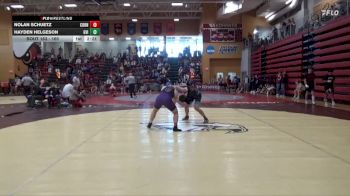 165 lbs Quarterfinal - Nolan Schuetz, Cornell College vs Hayden Helgeson, Grand View (Iowa)