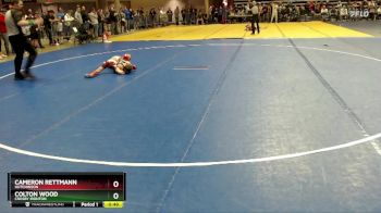 65 lbs Cons. Round 2 - Cameron Rettmann, Hutchinson vs Colton Wood, Crosby Ironton