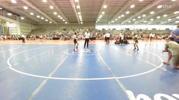 80 lbs Rr Rnd 2 - Ryan Straub, Dueling Bandits vs Dylan Eaver, Donahue Wrestling Academy