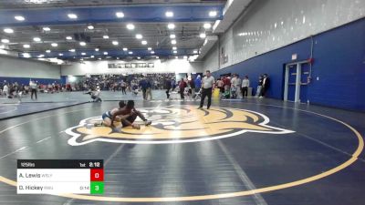 125 lbs Consi Of 16 #1 - Amari Lewis, Wesleyan vs Dan Hickey, Roger Williams