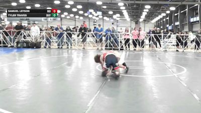145 lbs Rr Rnd 2 - Samuel Letson, Indiana Ares - HSB vs Tyler Traves, Team Shutt Rioux - HSB