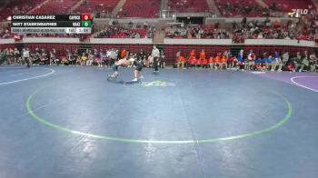 132 lbs Round 3 - 2nd Wrestleback And Semi-finals(16 Team) - Christian Casarez, Amarillo Caprock vs Witt Starkweather, Frisco Wakeland