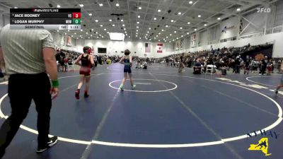 87 lbs Semifinal - Logan Murphy, Mongoose Elite Wrestling vs Jace Rooney, VHW Club