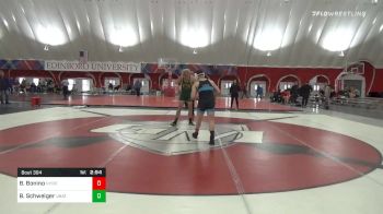 184 lbs Consolation - Brian Bonino, NYCRTC vs Benjamin Schweiger, Unattached