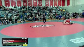 150 lbs Cons. Round 2 - Kaidyn Taylor, Fort Lupton vs Noah Carbajal, Grand Valley