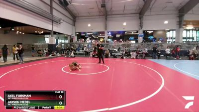 83 lbs Semifinal - Jaxson Medel, Vici Wrestling Club vs Axel Forsman, Vici Wrestling Club