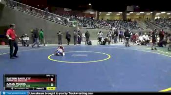 77 lbs Semifinal - Kasen Morris, Hidden Valley Jr Mat Club vs Easton Bartlett, Knappa Kids Wrestling