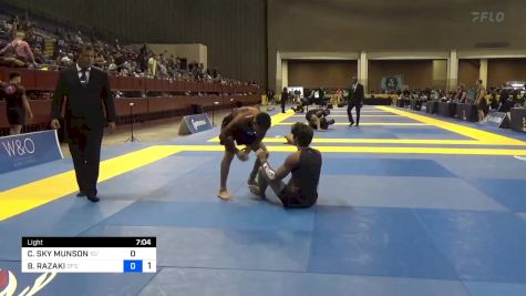 CODA SKY MUNSON vs BEHNAM RAZAKI 2024 Pan IBJJF Jiu-Jitsu No-Gi Championship
