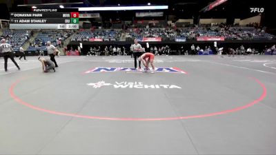 141 lbs Champ. Round 1 - 11 Adam Stanley, Embry-Riddle vs Donavan Parn, Missouri Valley