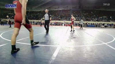 133 lbs Consi Of 32 #1 - David Miller, Verdigris vs Johnathan Brown, Tulsa Union