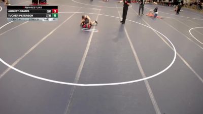 Elementary - 92 lbs James Walker, STMA vs Simon Hjelmeland, Centennial