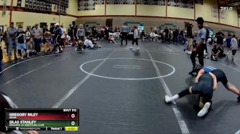 92 lbs Quarterfinal - Gregory Riley, NDWA vs Silas Stanley, Dragons Jr Wrestling Club